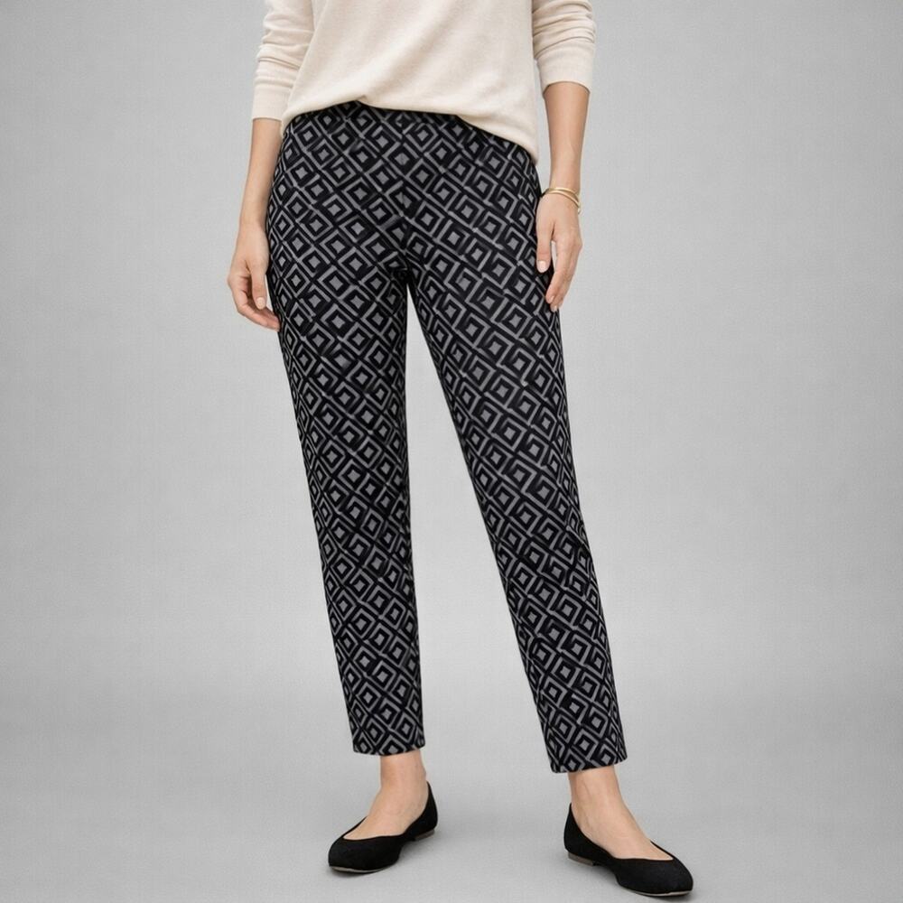 Krazy Larry Geometric Print Pants
